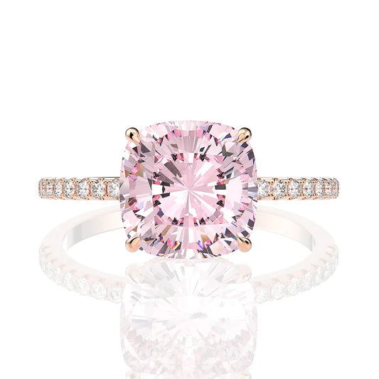 Pink Sapphire Wedding Ring – Timeless Romance