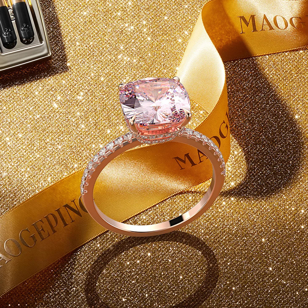 Pink Sapphire Wedding Ring – Timeless Romance