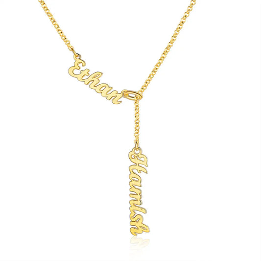 Inseparable Personalized Nameplate Necklace