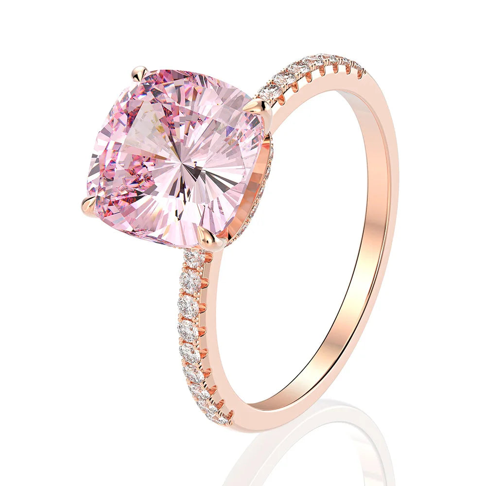 Pink Sapphire Wedding Ring – Timeless Romance