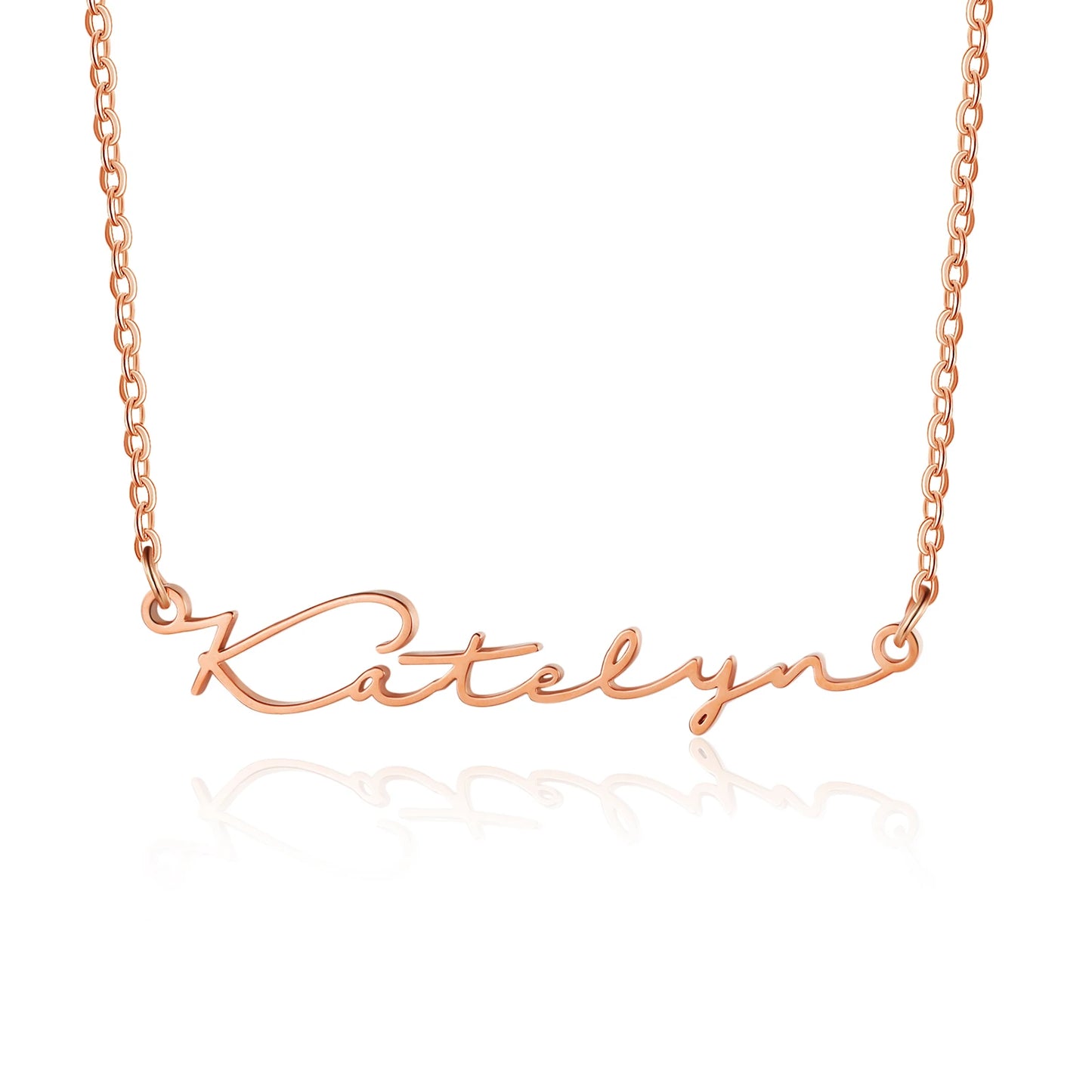 Stylish Custom Nameplate Necklace