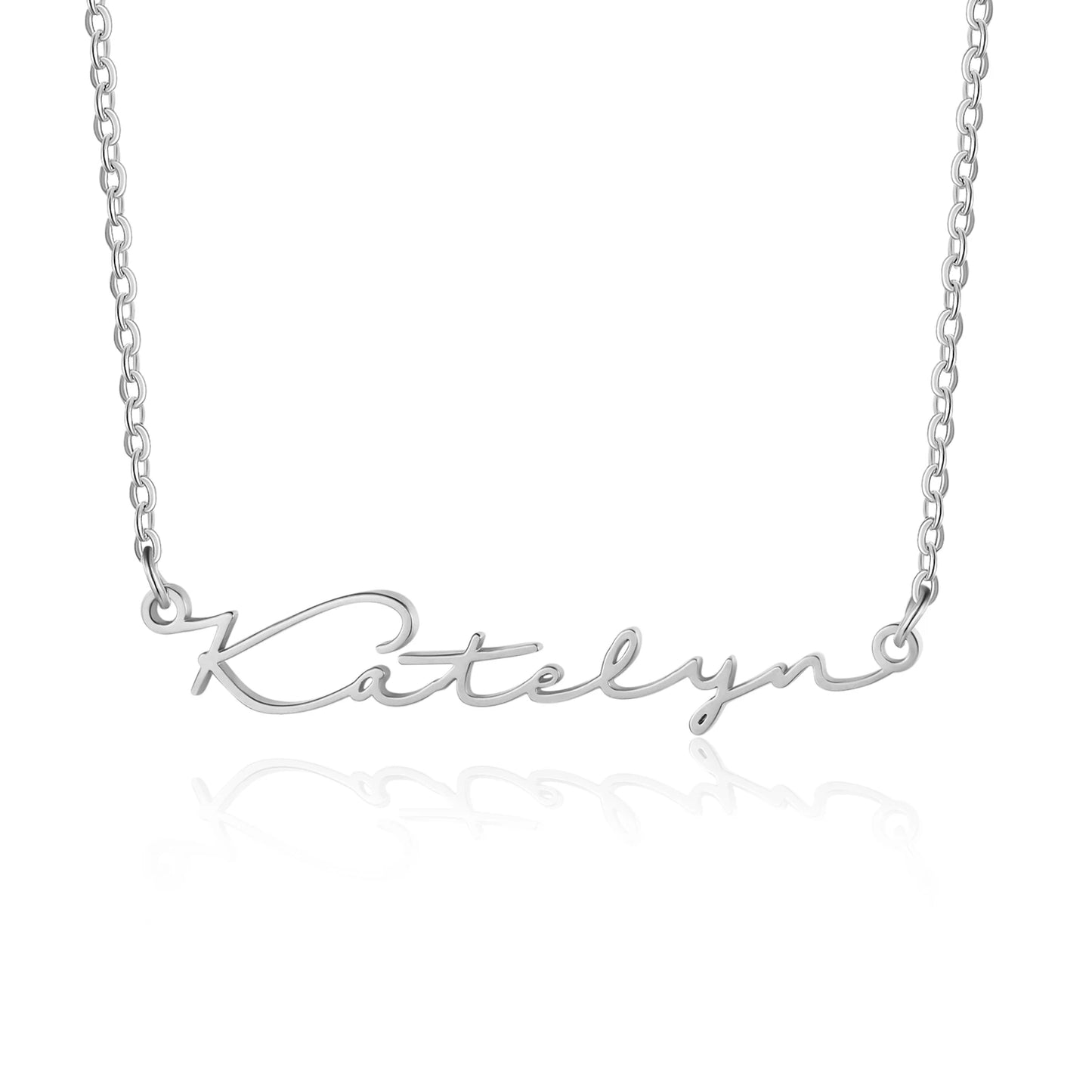 Stylish Custom Nameplate Necklace