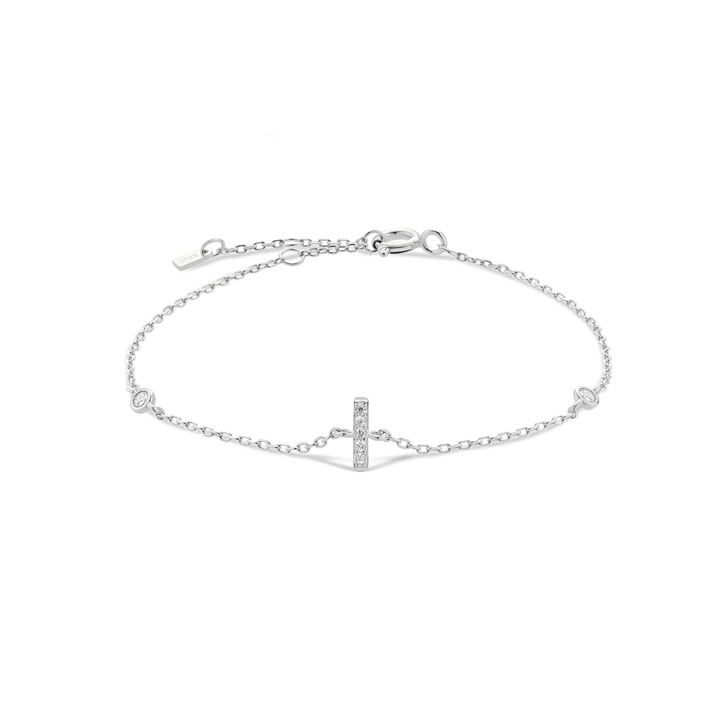 Initial Alphabet Monogram Bracelet – Personalized Elegance