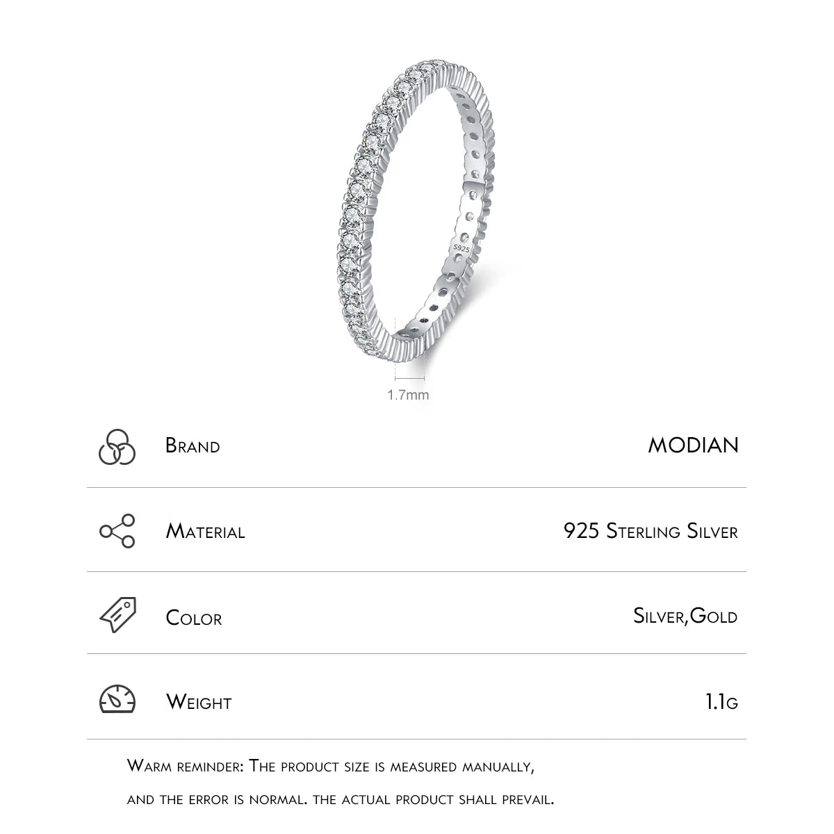 Sparkling Zircon Bridal Ring – Timeless Commitment