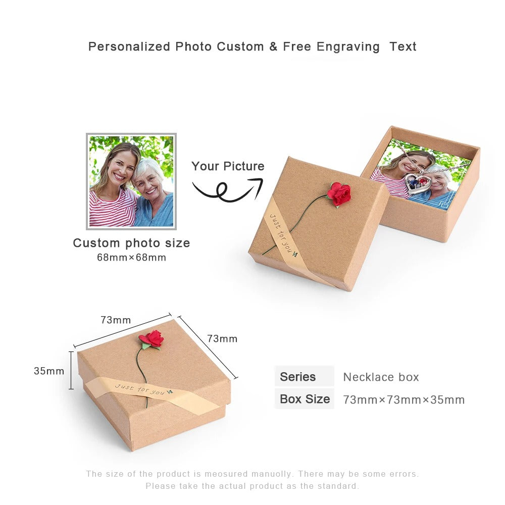 Gift Box + Custom Photo and Engraving