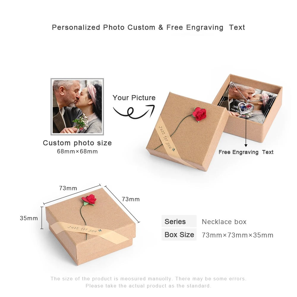 Gift Box + Custom Photo and Engraving