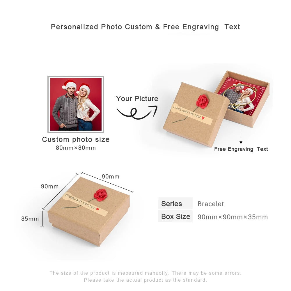 Gift Box + Custom Photo and Engraving