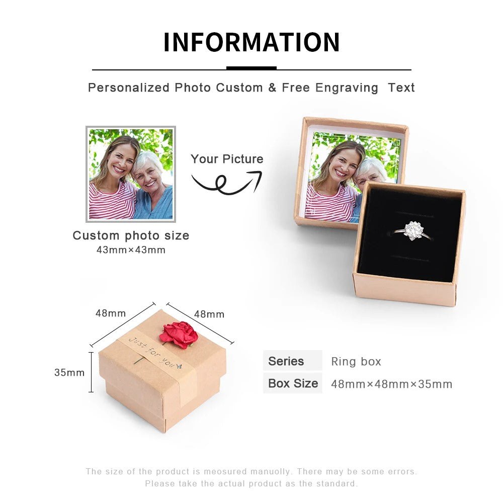 Gift Box + Custom Photo and Engraving