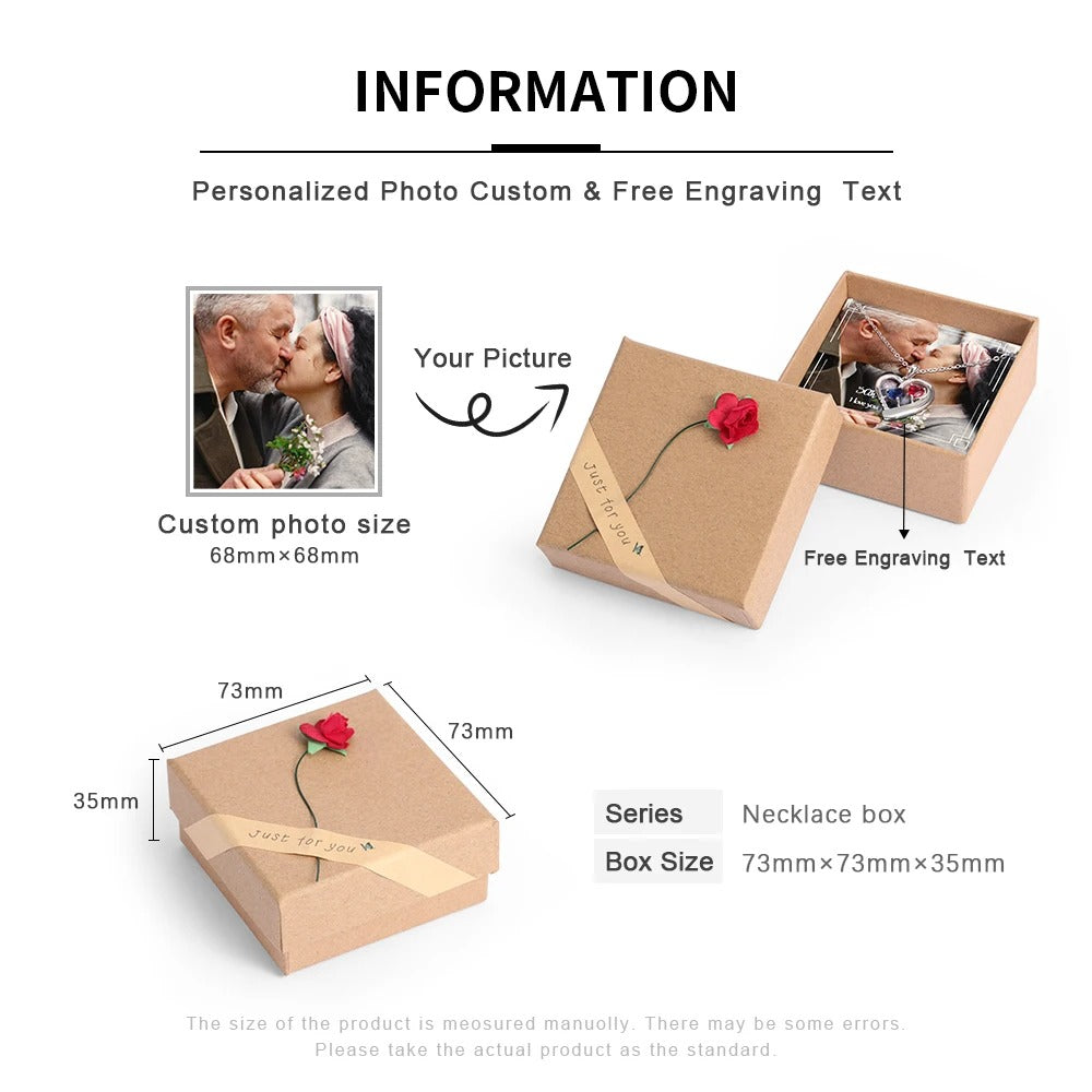 Gift Box + Custom Photo and Engraving