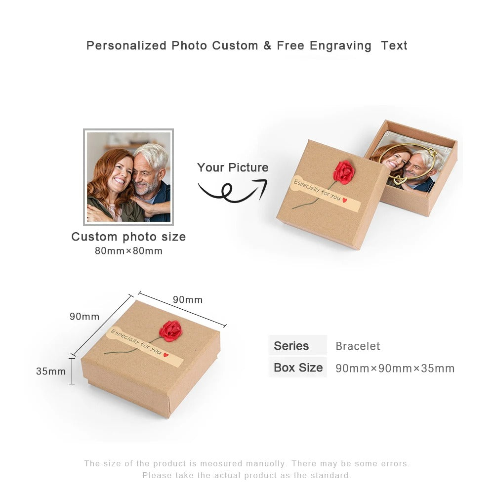 Gift Box + Custom Photo and Engraving