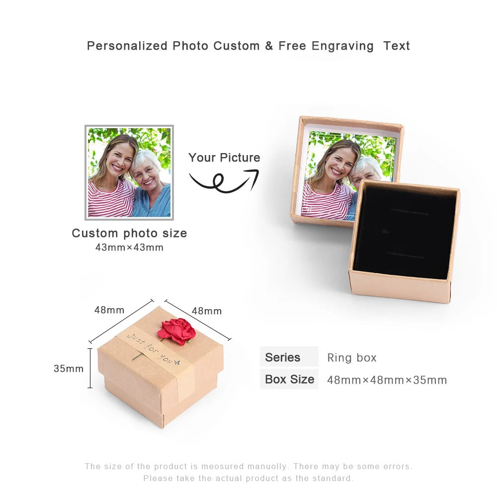 Gift Box + Custom Photo and Engraving