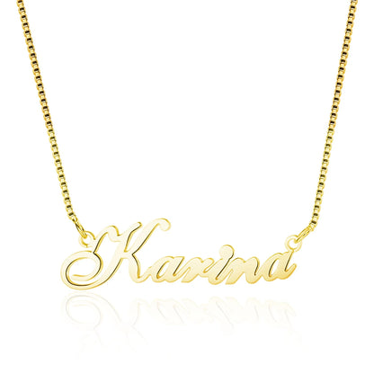 Trending Custom Nameplate Necklace