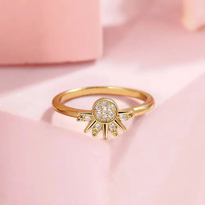 Sun and Moon Couple Ring Set – Celestial Romance