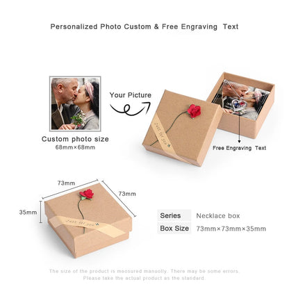 Gift Box + Custom Photo and Engraving