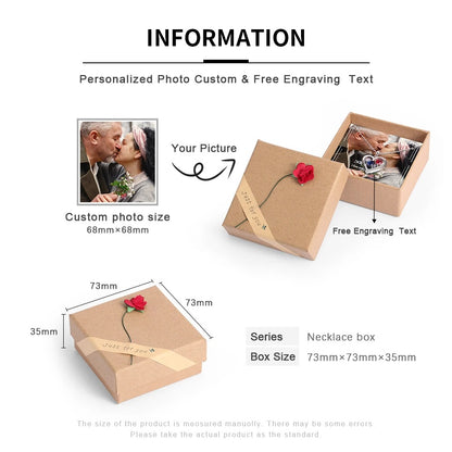 Gift Box + Custom Photo and Engraving